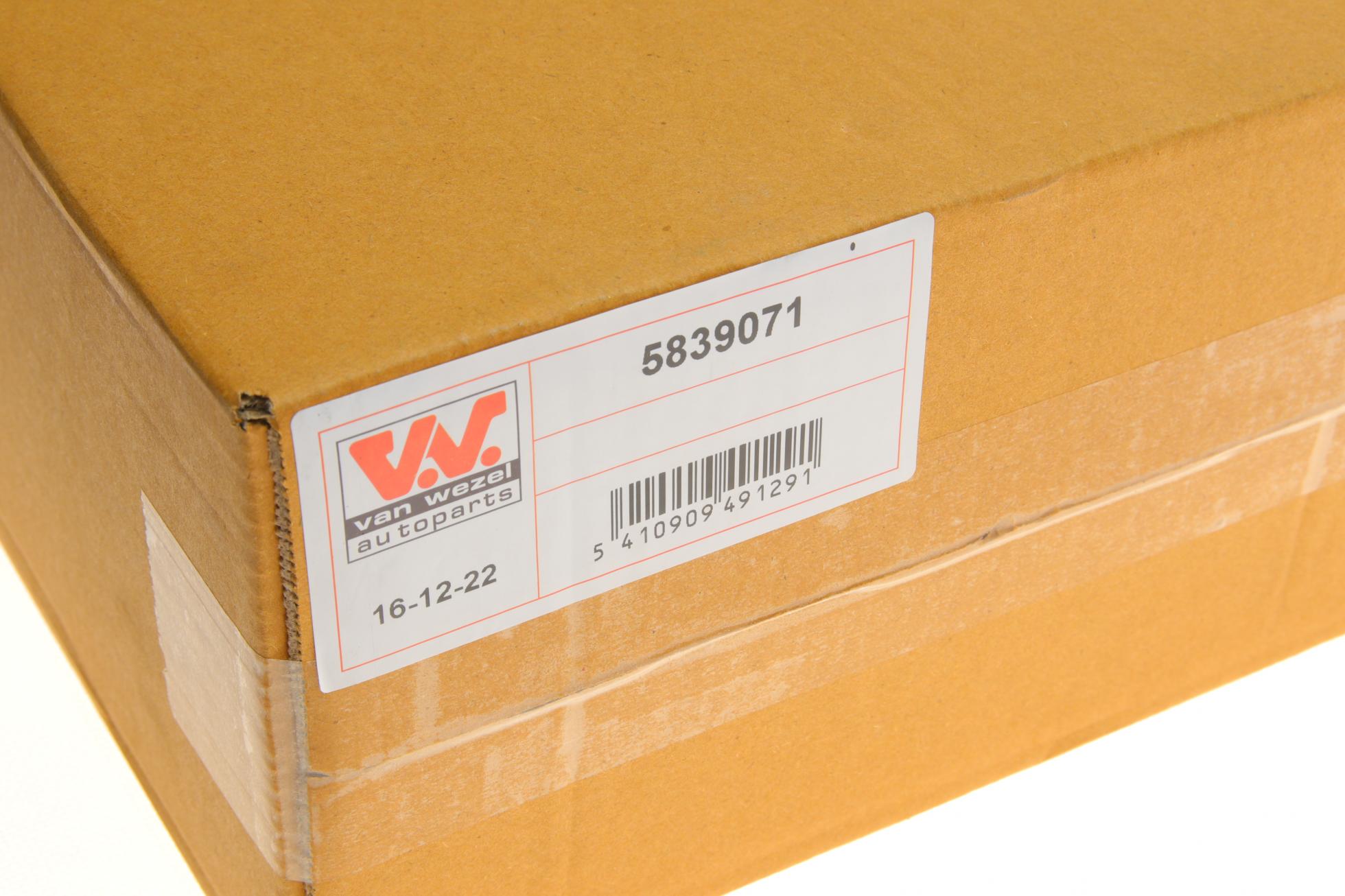5839071 VAN WEZEL